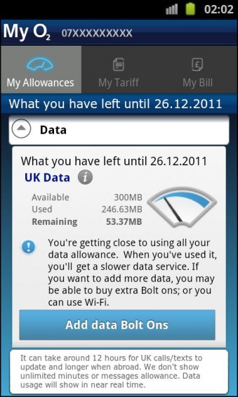 My O2 App Lands On Android