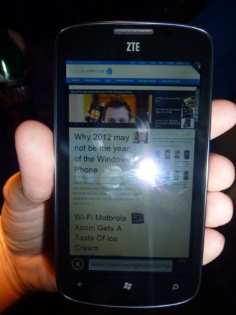 ZTE Tania   Hands on