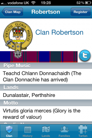 App Review   Scottish Clans