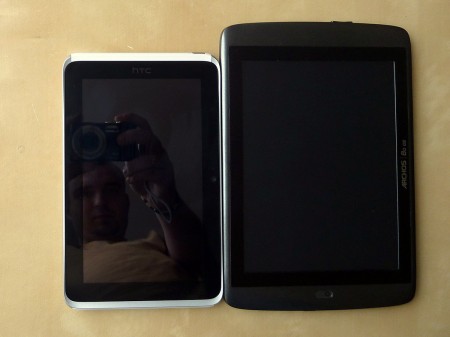 HTC Flyer vs. Archos 80 G9   thoughts and impressions