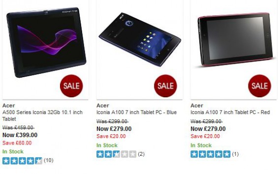 Pre order the Acer A200 for £299