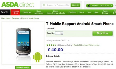 T Mobile Rapport still cheap to buy