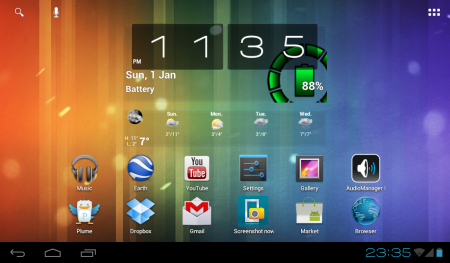 Advent Vega gets a custom Ice Cream Sandwich ROM