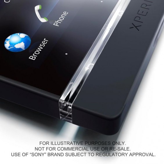 Xperia S   Light belt tells you whats happening