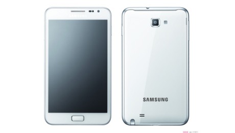 White Galaxy Note Comes To Three UK