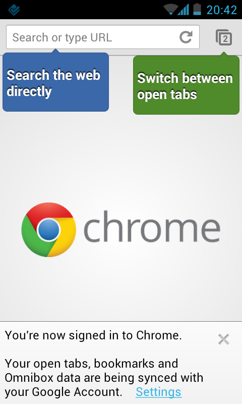 Chrome for Android now available
