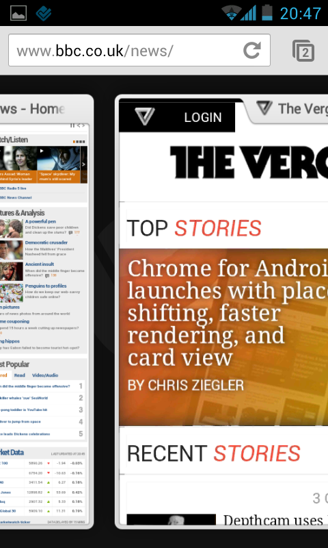 Chrome for Android now available