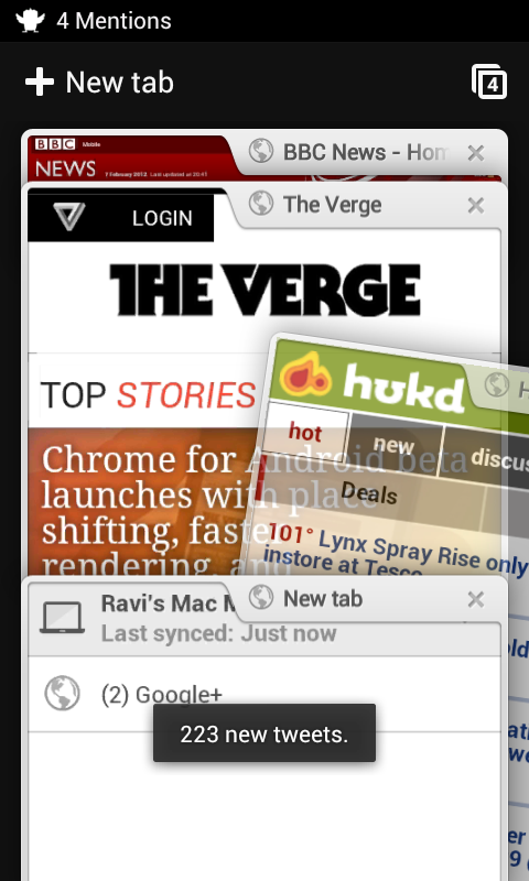 Chrome for Android now available