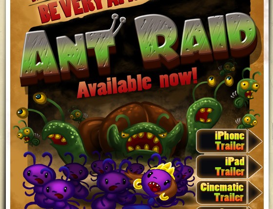 Ant Raid publishers release free soundtrack