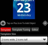 Make your own clock widget