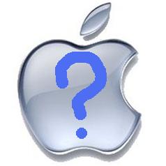 Apple question mark