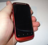 Red HTC Desire S Photo Shoot