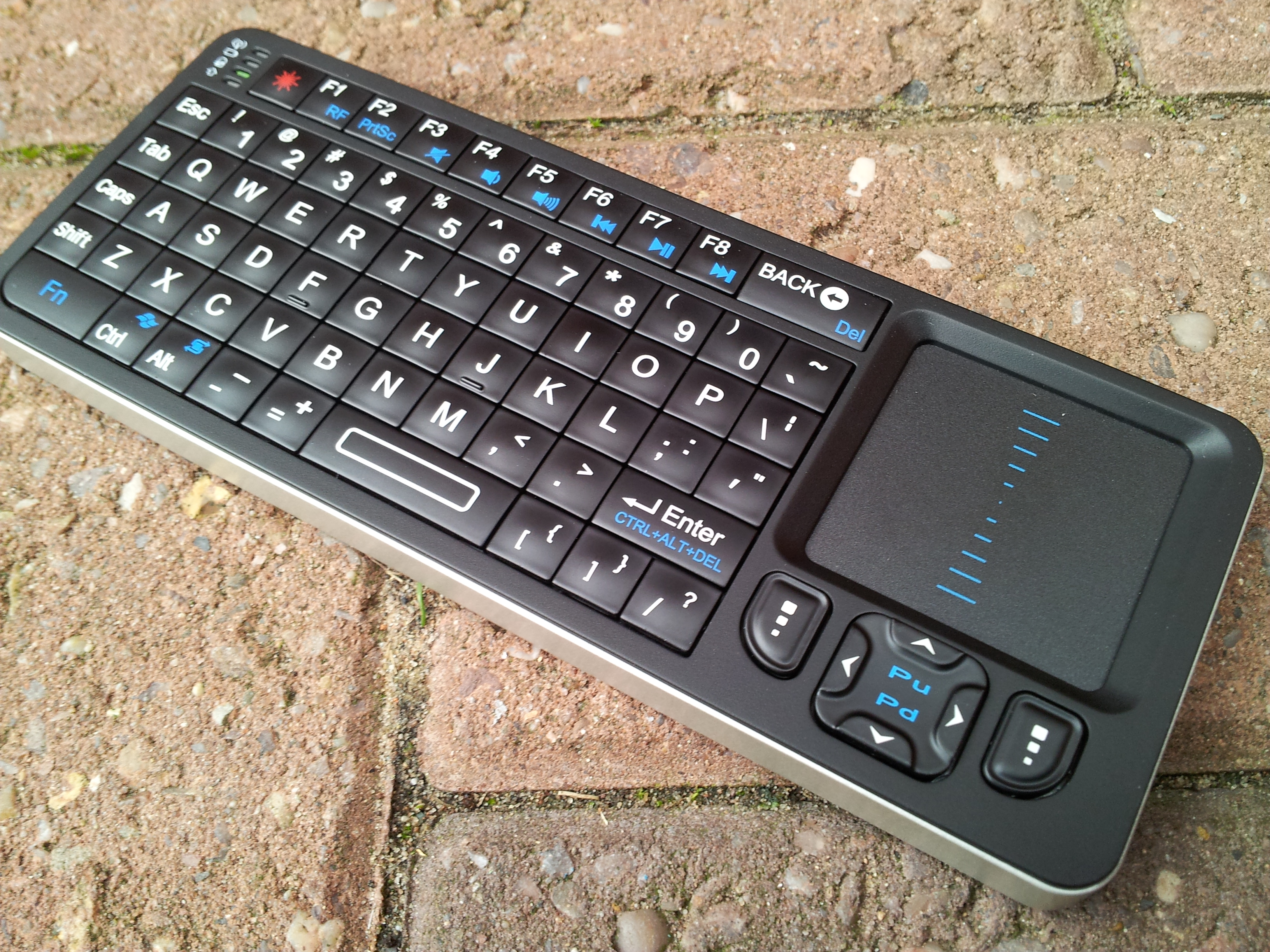 Wireless Keyboard and Remote Control in one