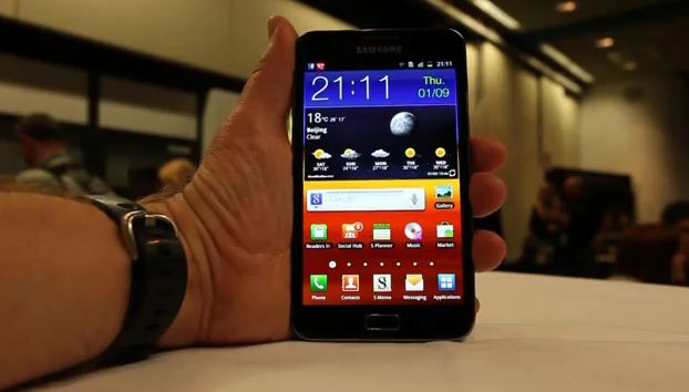 hands on galaxy note