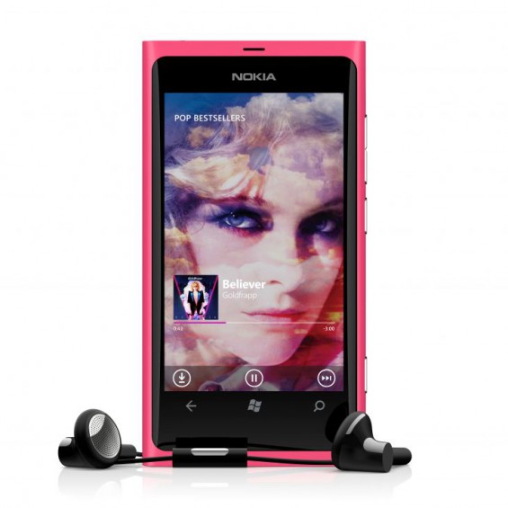 700 nokia lumia 800 magenta music