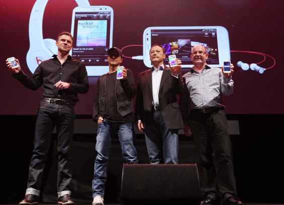 Phil Blair, Jimmy Iovine, Peter Chou, Florian Seiche