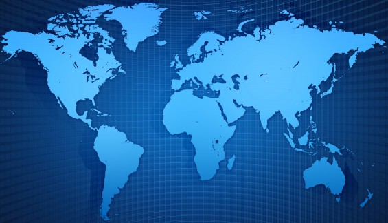 world map background Cropped