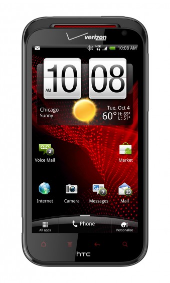 HTC Rezound Front