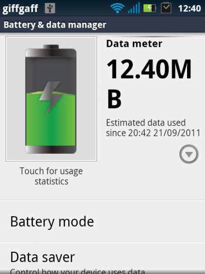 battery data manager