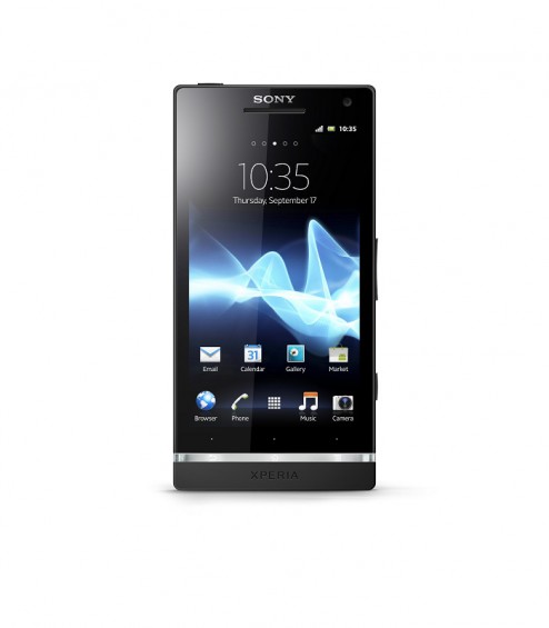 XperiaS FrontV Black