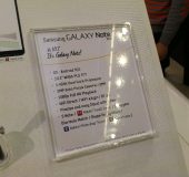 MWC   Hands on with the Galaxy Note 10.1