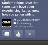 Asus Transformer Prime receiving update to fix random reboots
