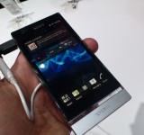 MWC   Xperia P   Up close