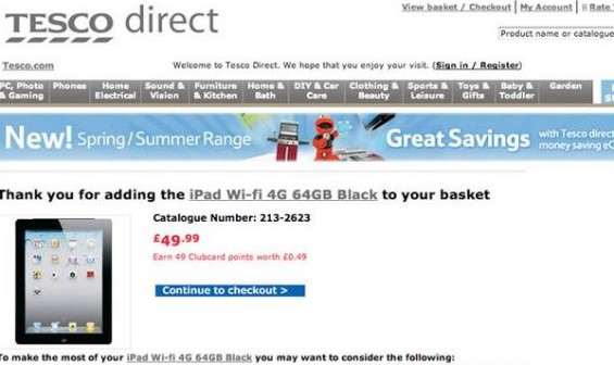 tesco direct ipad1