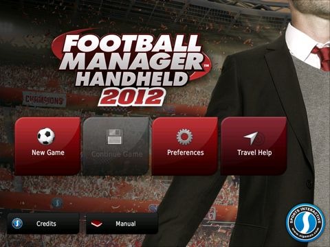 Football Manager Handheld 2012 for iPad