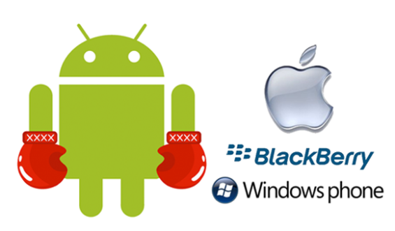 Android apple windows RIM