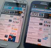 Picture Special   Samsung Galaxy SIII   Pebble blue vs white