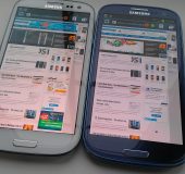 Picture Special   Samsung Galaxy SIII   Pebble blue vs white