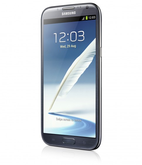 GALAXY Note II Product Image Gray 3