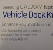 Samsung Galaxy Note Vehicle Dock Kit review