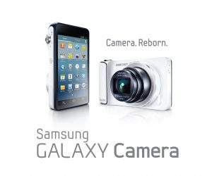 Samsung Galaxy Camera with Logo