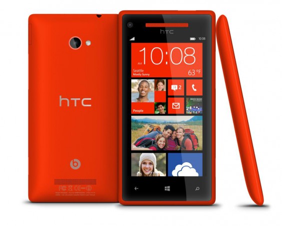 Windows Phone 8X by HTC Flame Red