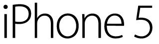 iPhone 5 logo