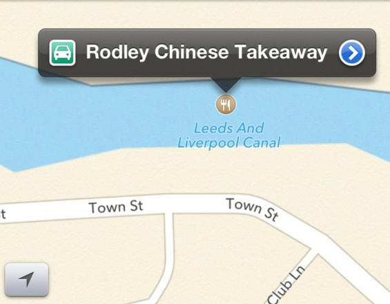 Lost in Apple Maps