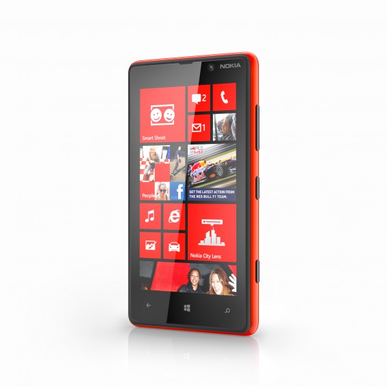 nokia lumia 820 red