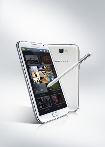 GALAXY Note II Product Image Key Visual 2