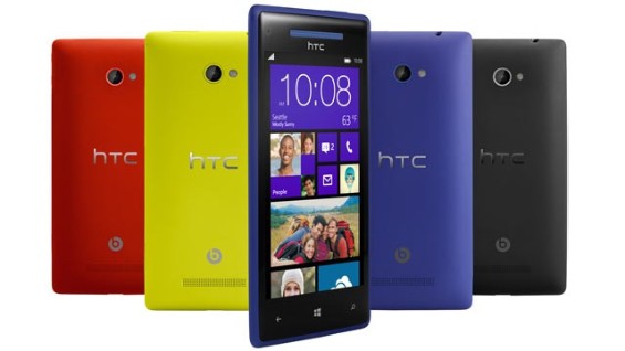 HTC Windows Phone 8X colours