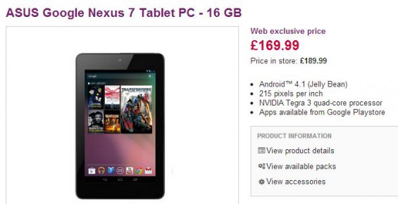 asus nexus7