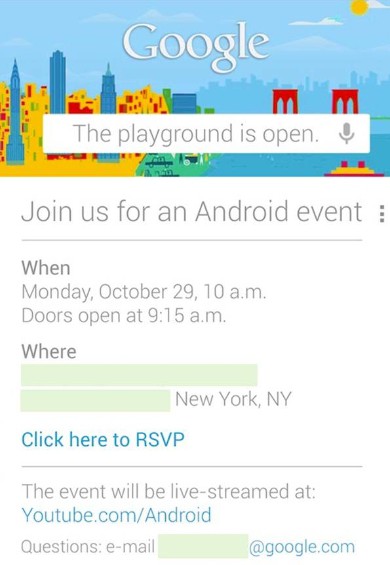 Google Invite