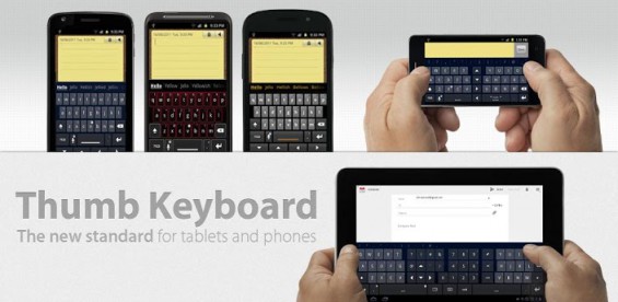 thumb keyb header