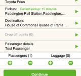 Climatecars   An eco friendly London car service, on your iPhone. Want to review it?