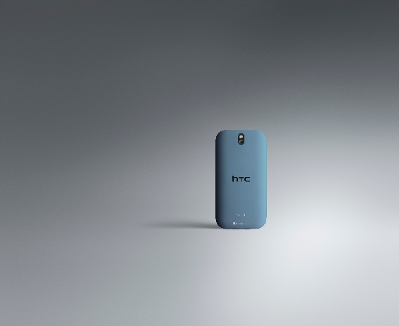 HTC One SV Back Pyrenees blue 4G