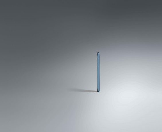 HTC One SV Side Pyrenees blue