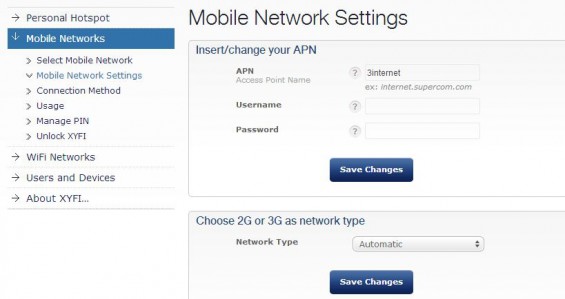 xifi apn