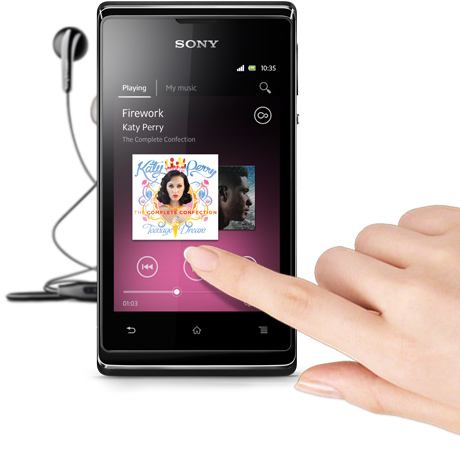 xperia e ss message music the way you want it 460x450