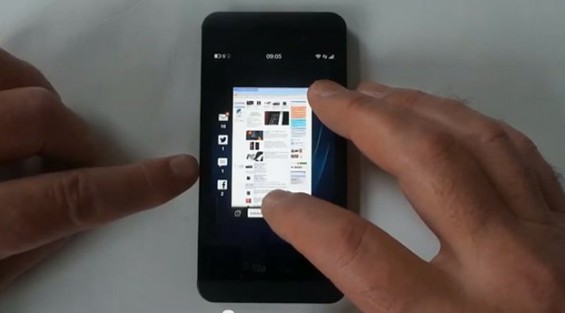 blackberry z10 first hands on video